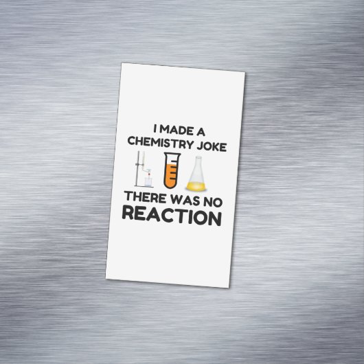 科学おもしろい愛好家の化学のジョーク マグネット名刺 (インサイチュ)