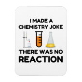 科学おもしろい愛好家の化学のジョーク マグネット (縦)