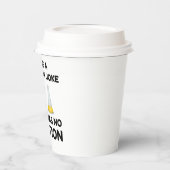 科学おもしろい愛好家の化学のジョーク 紙コップ (左)