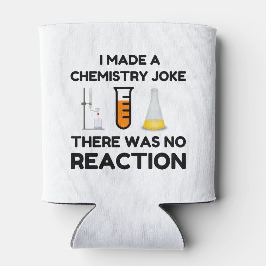 科学おもしろい愛好家の化学のジョーク 缶クーラー (裏面)