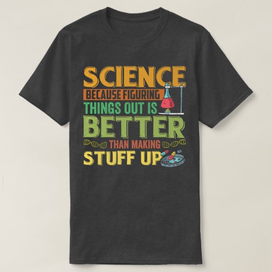 科学おもしろい成功化学動機おたくGe Tシャツ (デザイン正面)