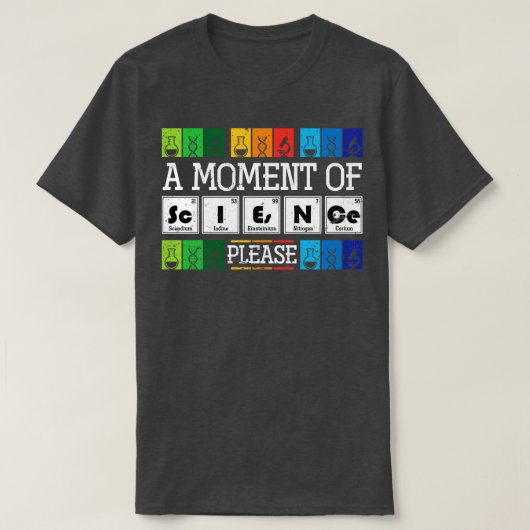 科学おもしろい物理学者 Tシャツ (デザイン正面)