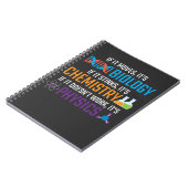 科学おもしろい生物学化学物理先生 ノートブック (左側)