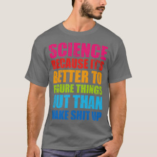 科学おもしろい皮肉引用文デザイン Tシャツ