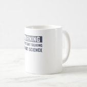 科学おもしろい科学者 コーヒーマグカップ (正面右)