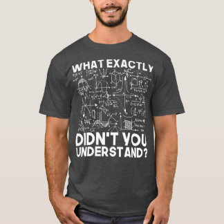 科学おもしろい贈り物アイディア物理学者 Tシャツ