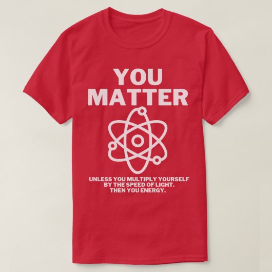 科学おもしろい6 Tシャツ (デザイン正面)
