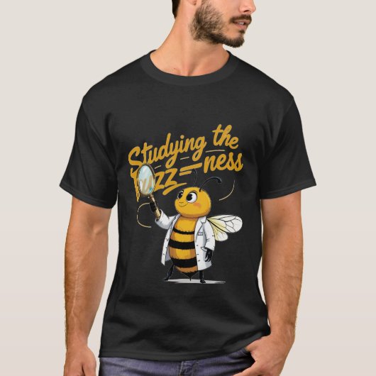 科学おもしろいBee Tシャツ (正面)