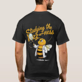 科学おもしろいBee Tシャツ (裏面)