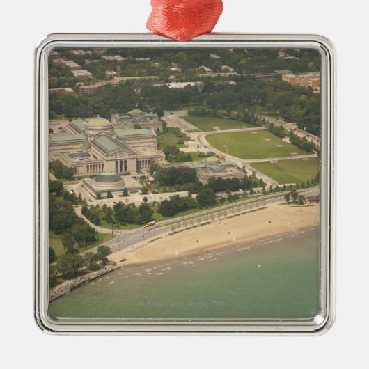 科学および企業シカゴイリノイの博物館 メタルオーナメント (正面)