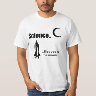 科学か宗教は飛ばします。 ワイシャツ Tシャツ