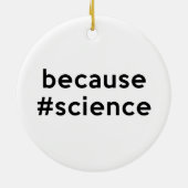 科学が原因で セラミックオーナメント (裏面)