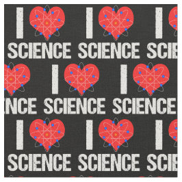 科学が大好き ファブリック