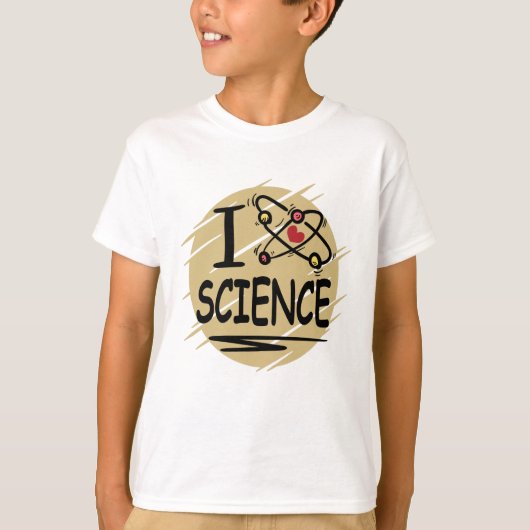 科学が大好き Tシャツ (正面)