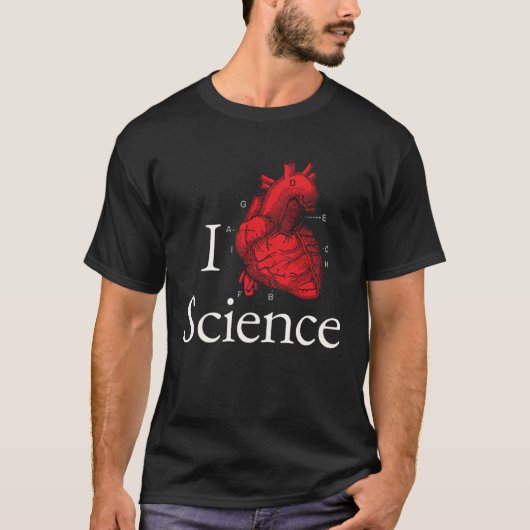 科学が大好き Tシャツ (正面)