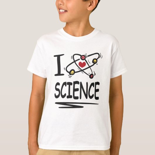 科学が大好き Tシャツ (正面)