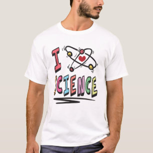 科学が好き Tシャツ