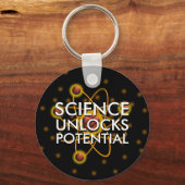 科学が潜在能力を引き出す キーホルダー (正面)