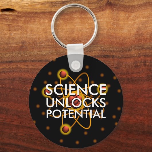 科学が潜在能力を引き出す キーホルダー (正面)