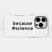 科学だから iPhoneケース (裏面横)