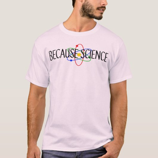 科学だから Tシャツ (正面)