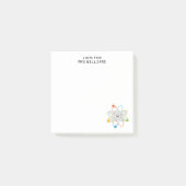 科学だって大事！ 面白い名言 ポストイット (正面)