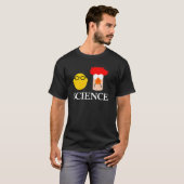 科学とスタイル頭が切れる – 新しクールい Tシャツ (正面フル)
