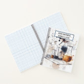 科学と化学をテーマにしたノートブック ノートブック (内部)