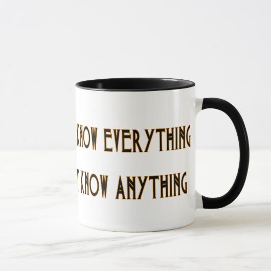 科学と宗教 マグカップ (右)