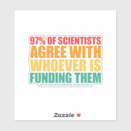 科学と統計 シール