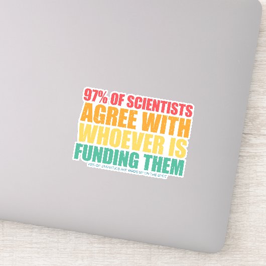 科学と統計 シール (詳細)