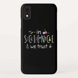 科学においては我々は信頼する iPhone XRケース