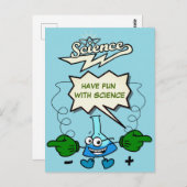 科学におもしろいがある ポストカード (正面/裏面)