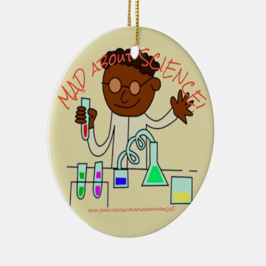 「科学についての不機嫌!」 セラミックオーナメント (右)