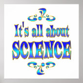 科学について ポスター (正面)