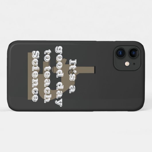 科学にとって良い日教えだ Case-Mate iPhoneケース (裏面(横))