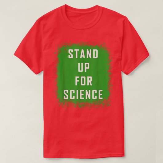 科学のために立ち上がる化石燃料を2283年に終了 Tシャツ (デザイン正面)