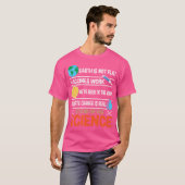 科学のために立つ – 宇宙銀河系天文学 Tシャツ (正面フル)