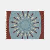 科学のため フリースブランケット (正面(横))