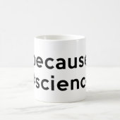 科学ので コーヒーマグカップ (中央)