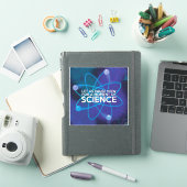 科学のひとときを楽しもう シール (iPadカバー)