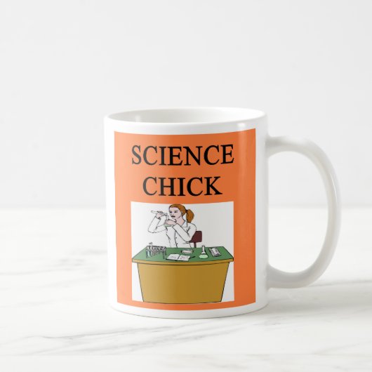 科学のひよこ、科学のひよこ コーヒーマグカップ (右)