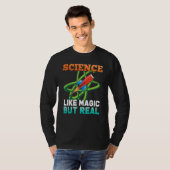 科学のような魔法が科学実在科学化学者Astr Tシャツ (正面フル)
