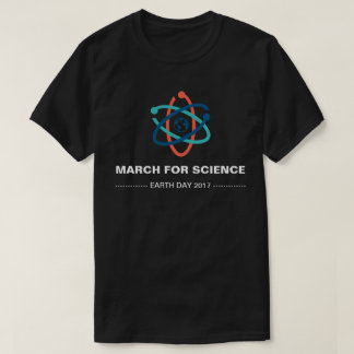 科学のアースデー2017年の3月 Tシャツ