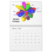 科学のカレンダーの芸術 カレンダー (2月 2026)