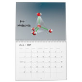 科学のカレンダーの芸術 カレンダー (3月 2027)