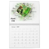 科学のカレンダーの芸術 カレンダー (1月 2027)