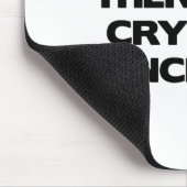 科学のクラスの泣き叫び無し マウスパッド (コーナー)