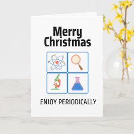 科学のクリスマス カード