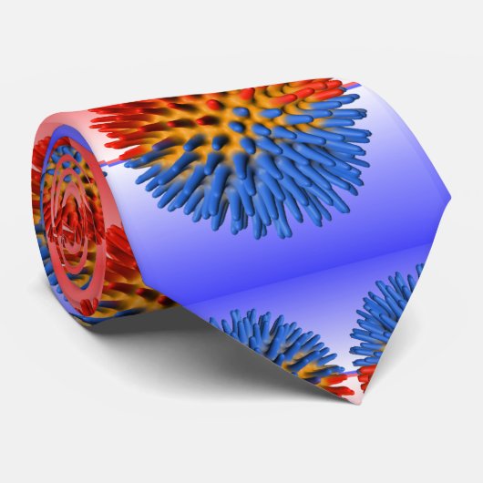 科学のタイ- Amphiphilic Nanoparticles #1 ネクタイ (ロール)